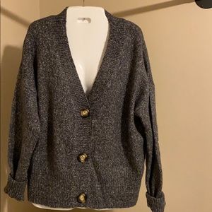 Star elbow cardigan